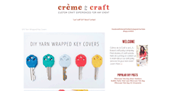 Desktop Screenshot of cremedelacraft.com